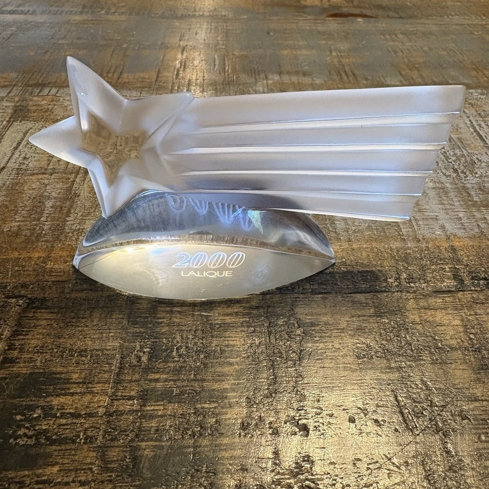 Lalique Crystal Millennium 2000 SHOOTING STAR paperweight Paper Weight